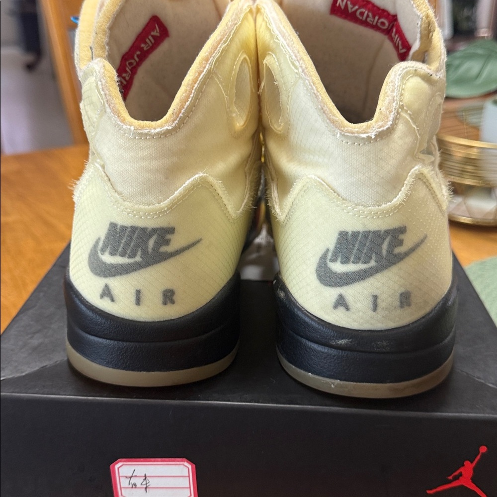 Jordan 5 offwhite (SOLD) - Picture 5 of 9